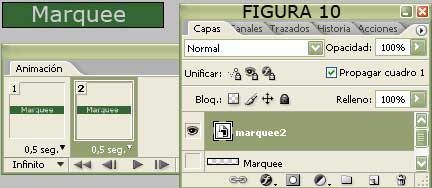 Colocar Capa en Animación